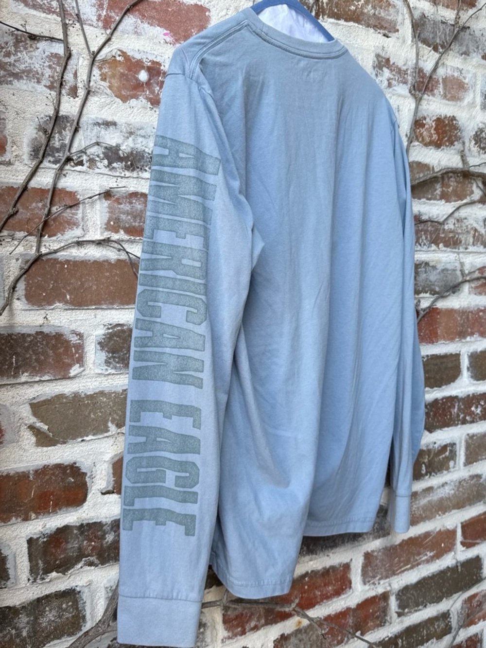 🦅⚡ Y2K-Vibe American Eagle Super Soft Graphic Long Sleeve Tee! ⚡🦅